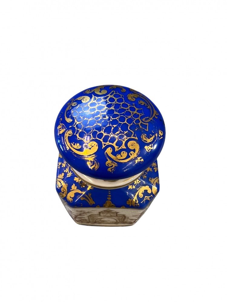 Antique French Ceramic Perfume
