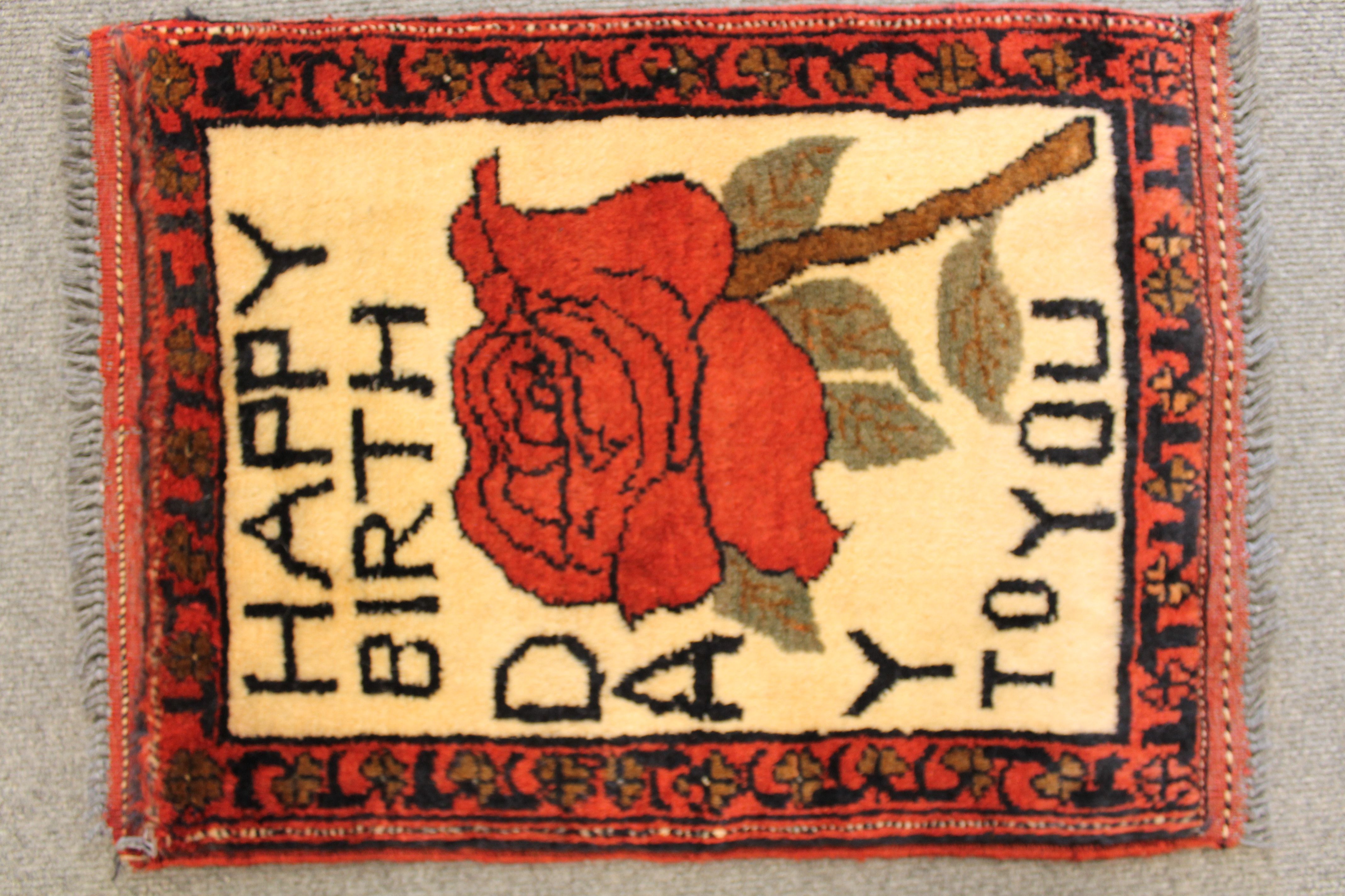 Hand made rug