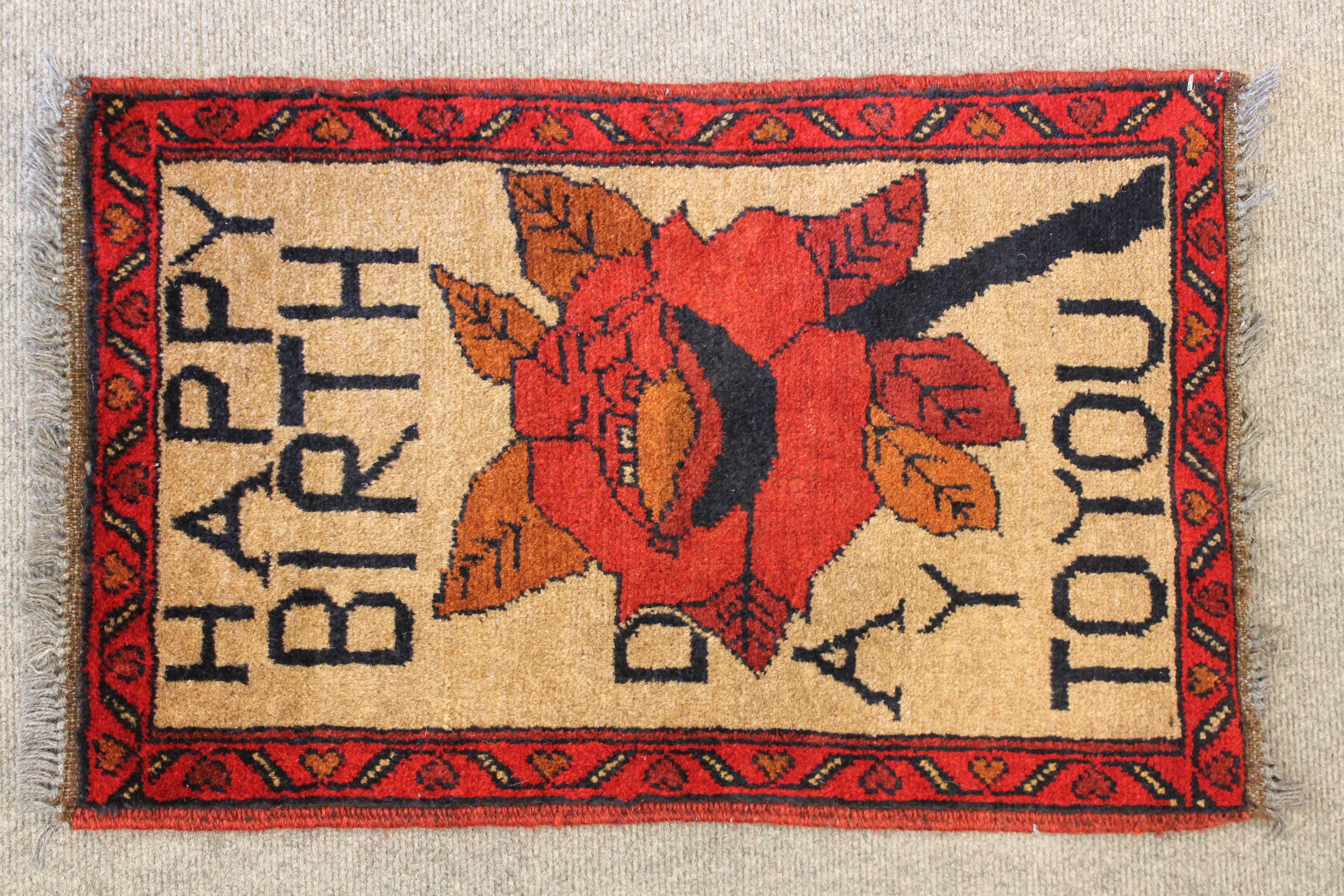 Hand made rug