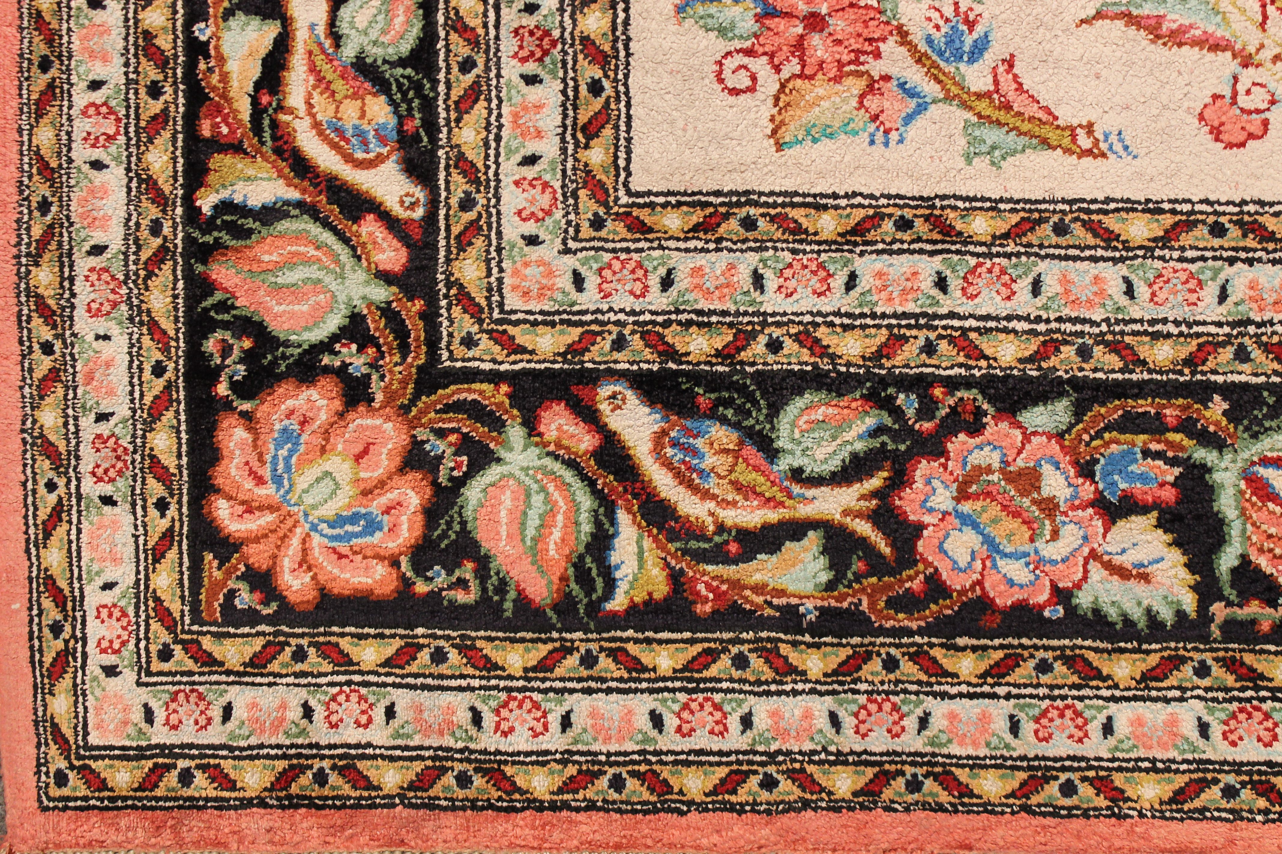 Silk Qom rug