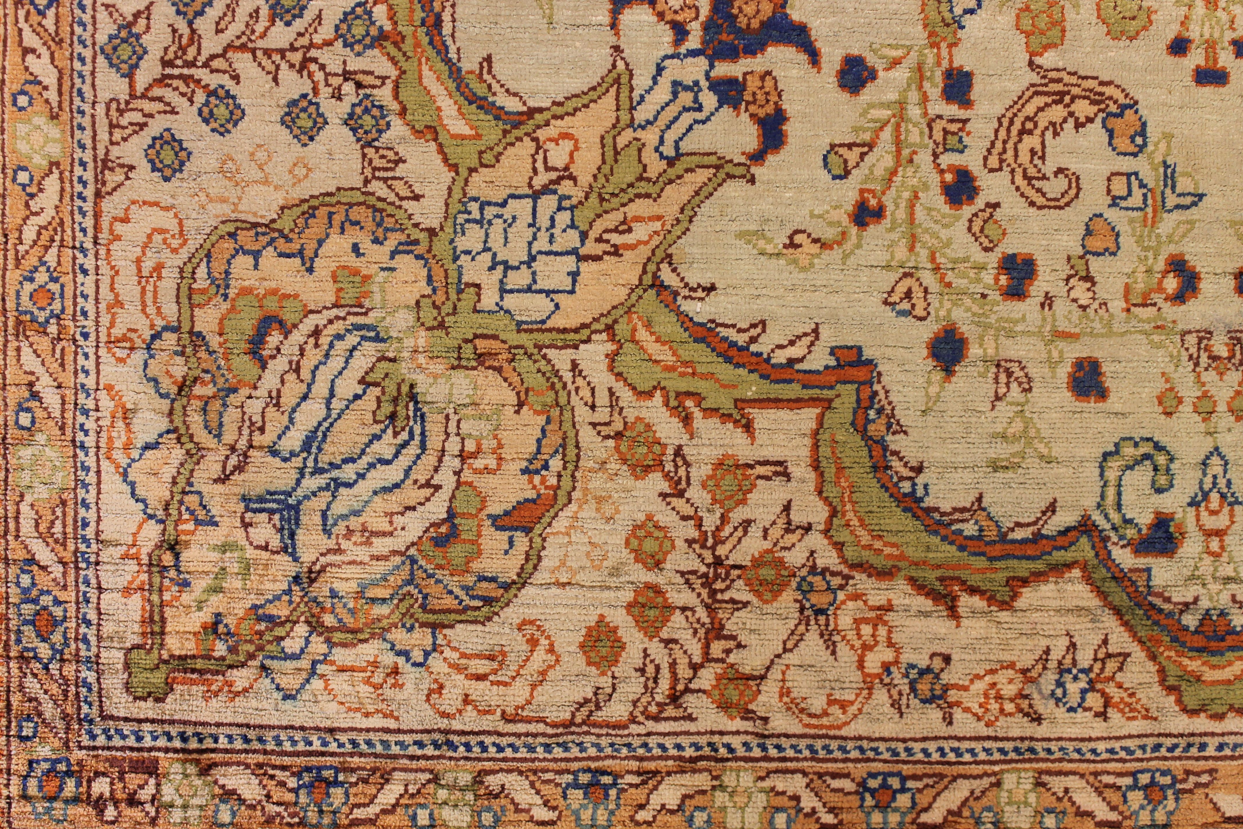 Turkish silk rug