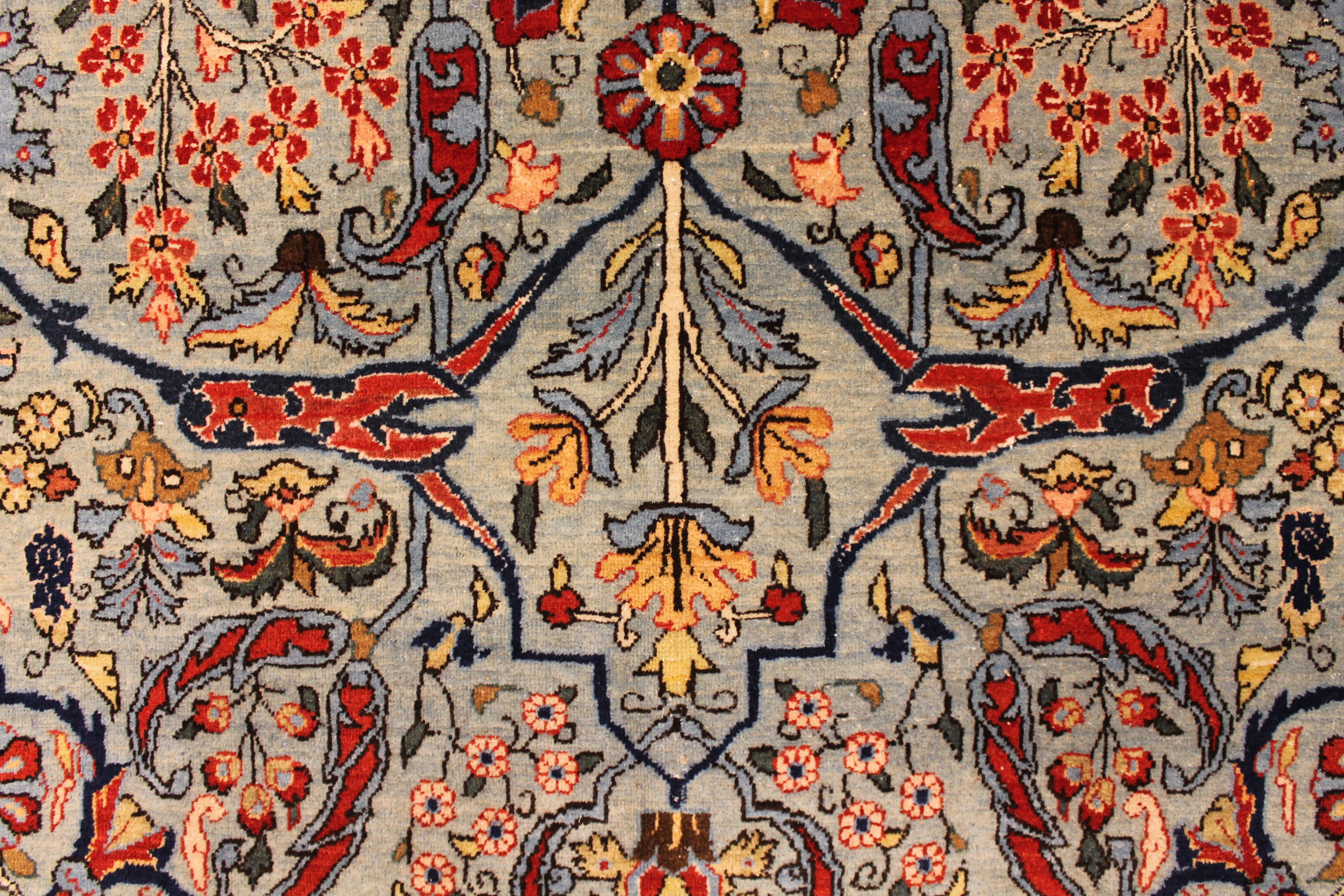 Antique Qom carpet