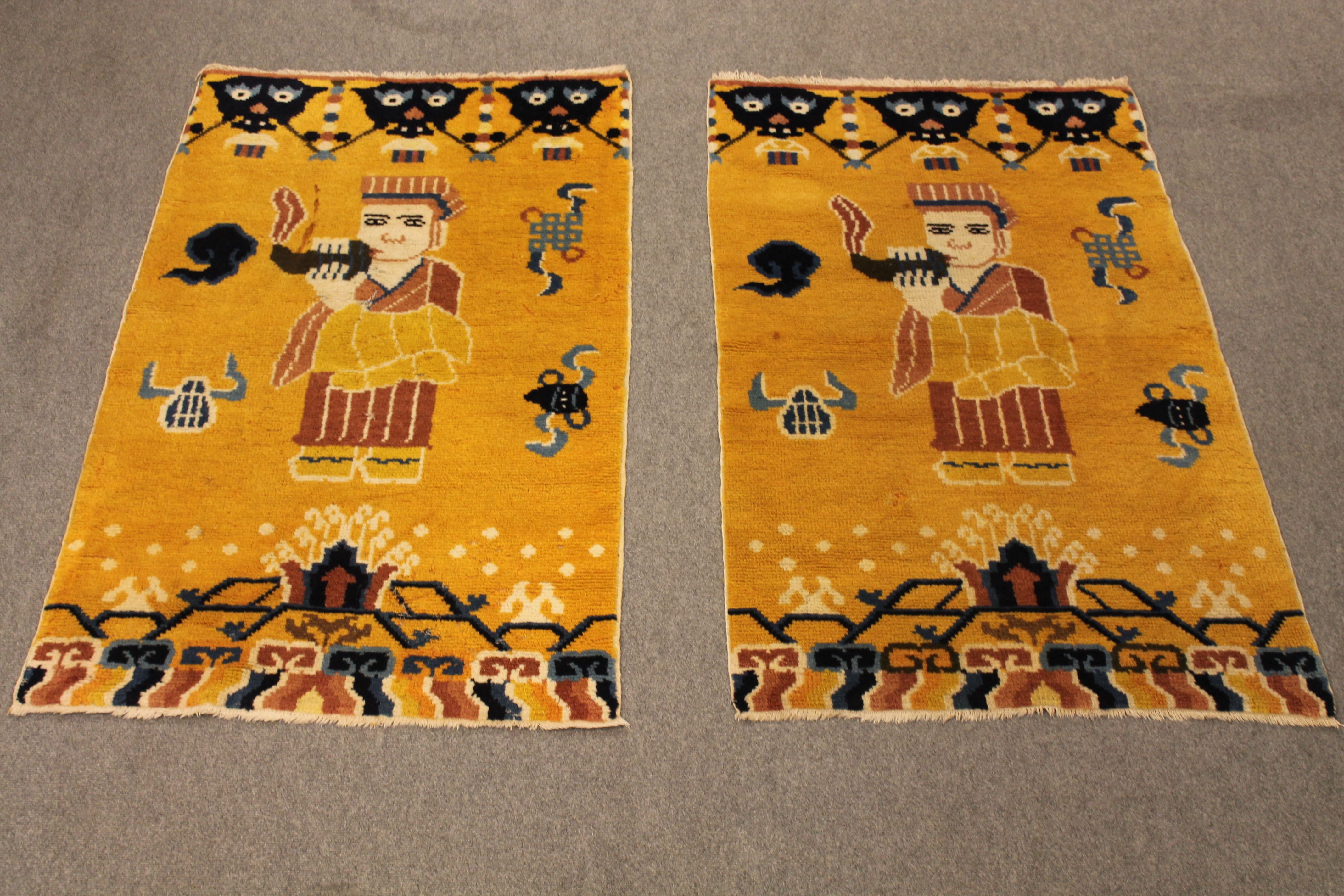 Antique Chinese rug